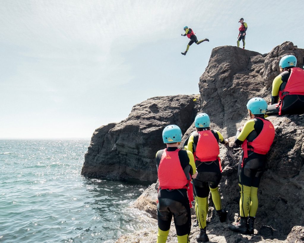 What is coasteering? | The big big jump!
