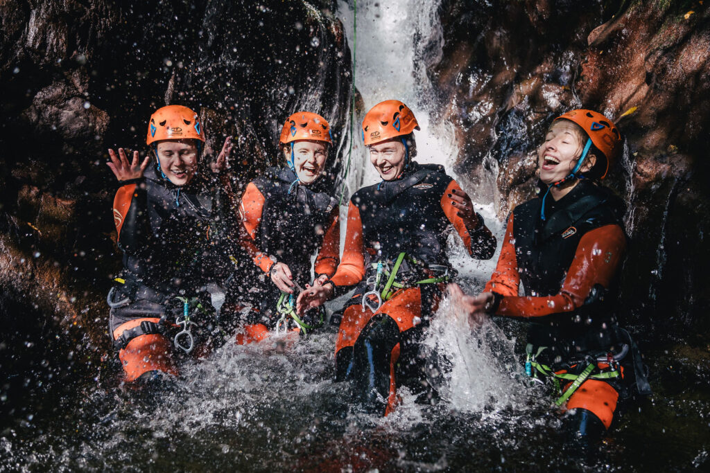 Private Canyoning tour |Hen Party Edinburgh 